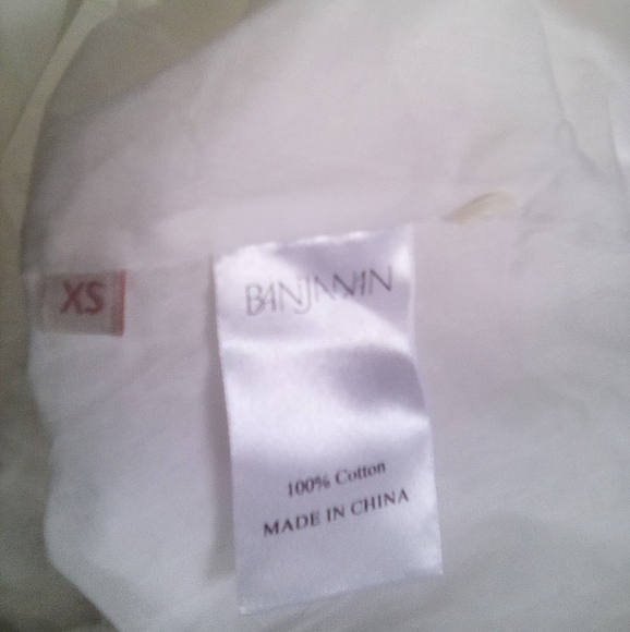 Banjanan Heather Cream Round Neck Crochet Cotton Pocket Maxi Dress Size XS - Picture 7 of 7